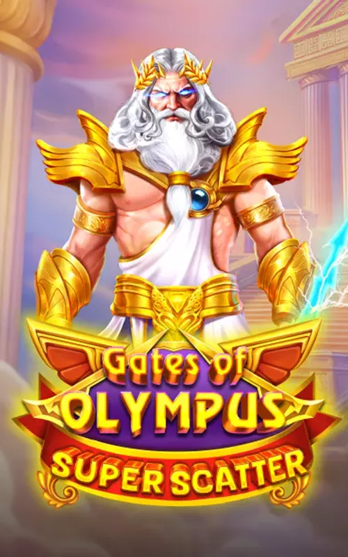 Gates of Olympus Super Scatter, Pragmatic Play, dans le catalogue de Simsinos
