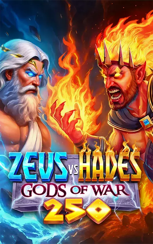 Zeus vs Hades Gods of War 250, Pragmatic Play, dans le catalogue de Simsinos